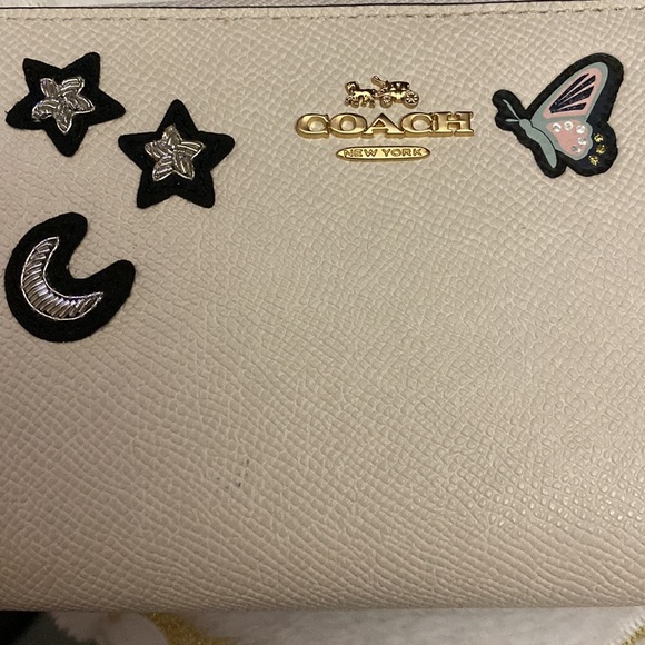 Coach Chalk Accordion Zip Wallet NWT - Picture 3 of 5